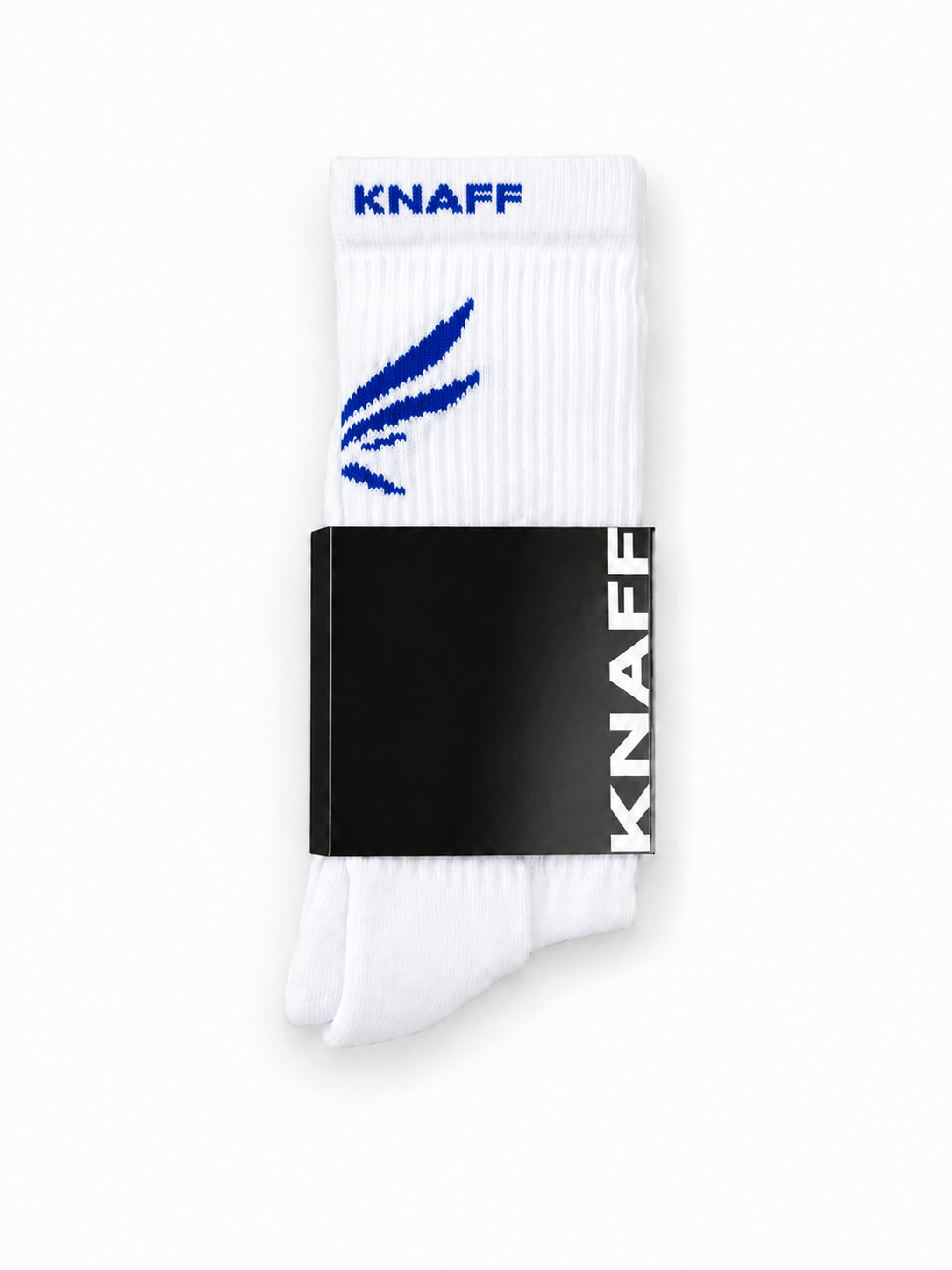 Court Performance Sock (White Blue)